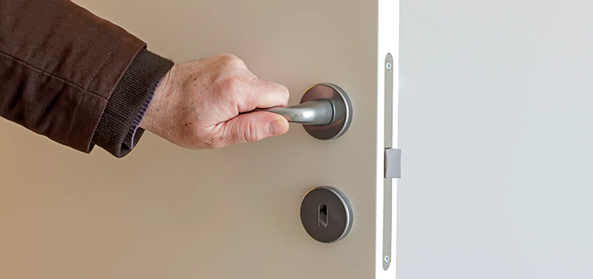 Restroom Locks Privacy Bolt Installation in Ashland, California