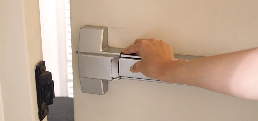 Roller Gate Panic Bar Installation in Ashland, California